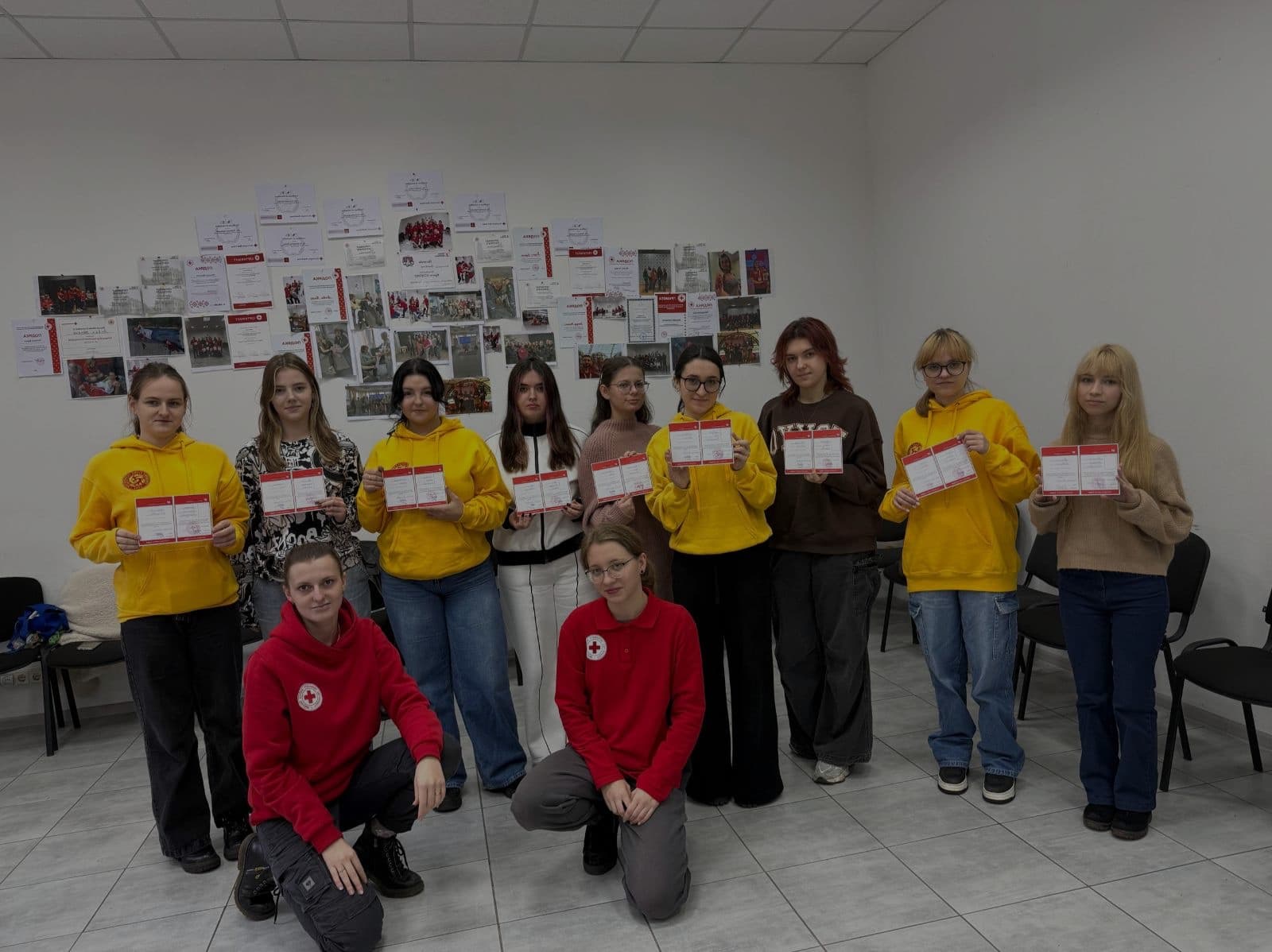 Group photo of Hwarang International volunteers and participants